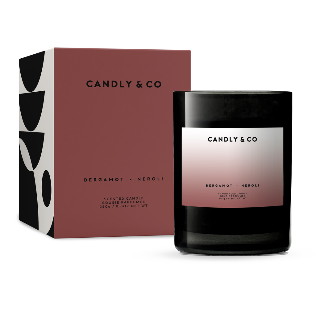 Duftlys med bergamot og neroli - CANDLY & CO