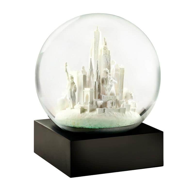 Snow Globe snekugle med miniature udgave af NYC