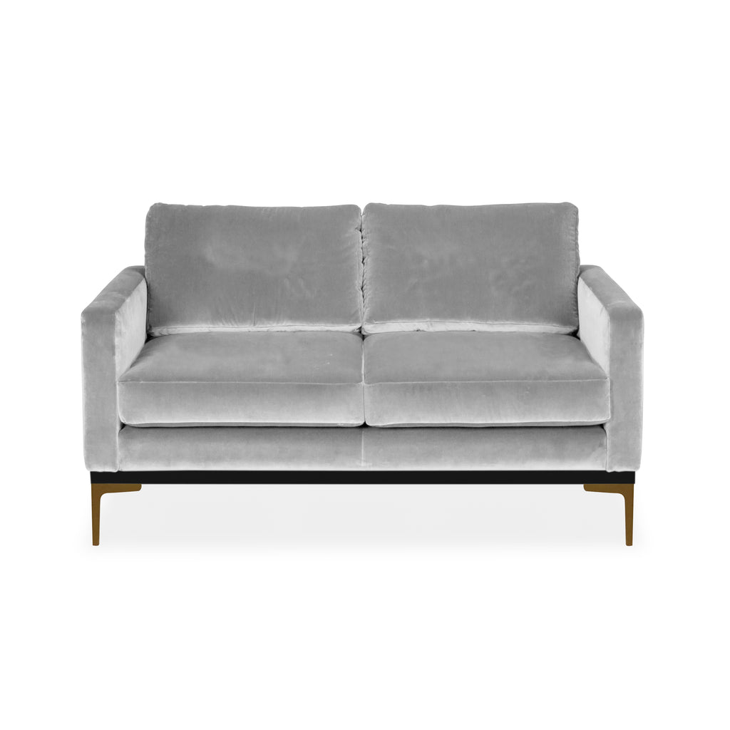 Studio 34 sofa - Dolphin sølv grå - 2 personers - LIVINGOODIES