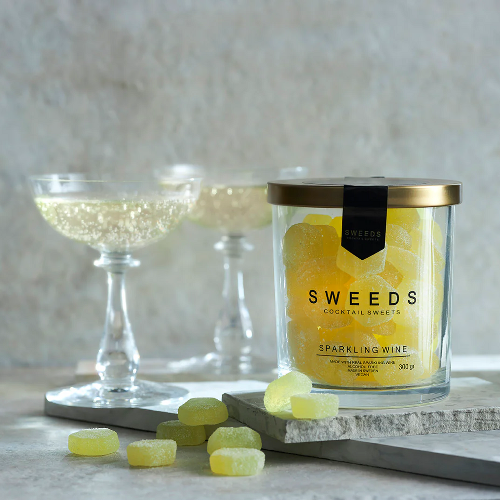 Sparkling Wine vingummier fra SWEEDS - Vingummi med mousserende vin smag