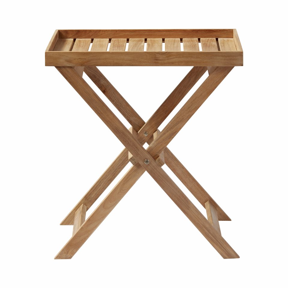 Adirondack bakkebord i teak træ - natur