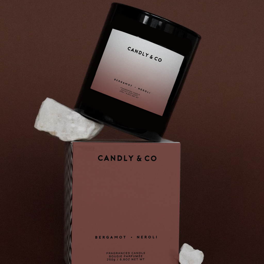 Duftlys med bergamot og neroli - CANDLY & CO