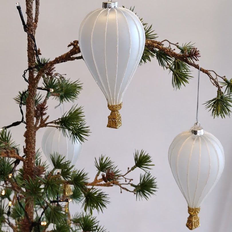 Luftballon julekugle - Julepynt til ophæng