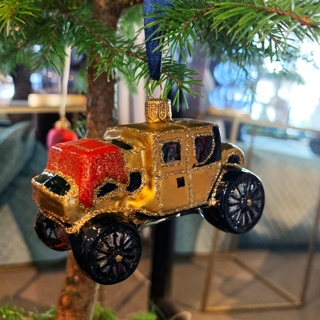 Juleophæng - Guld Karret - LIVINGOODIES