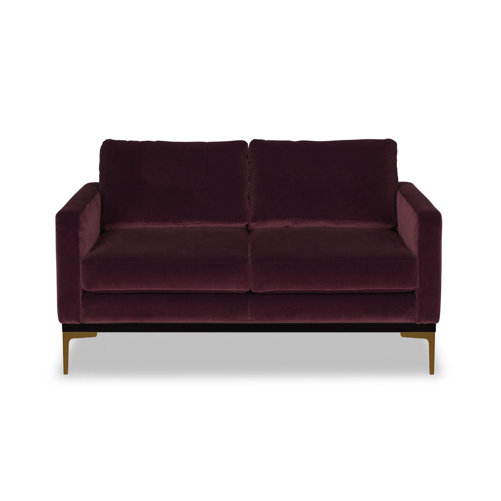 Studio 34 sofa - Bordeaux rød - 2 personers - LIVINGOODIES