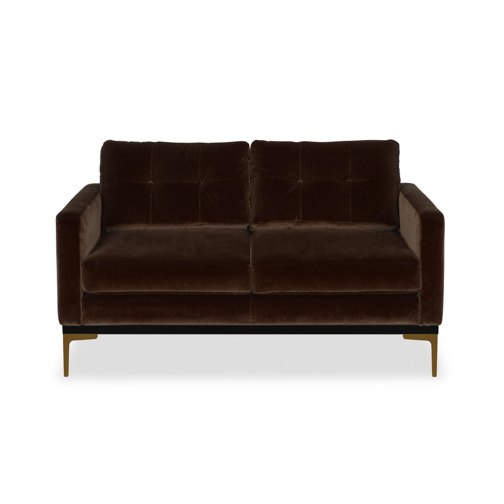 Studio 34 sofa - Chocolate brun - 2 personers - LIVINGOODIES