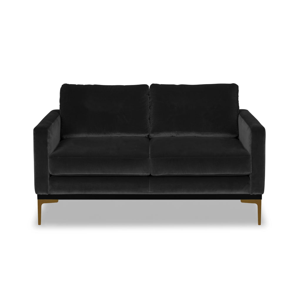 Studio 34 sofa - Kohl sort - 2 personers - LIVINGOODIES