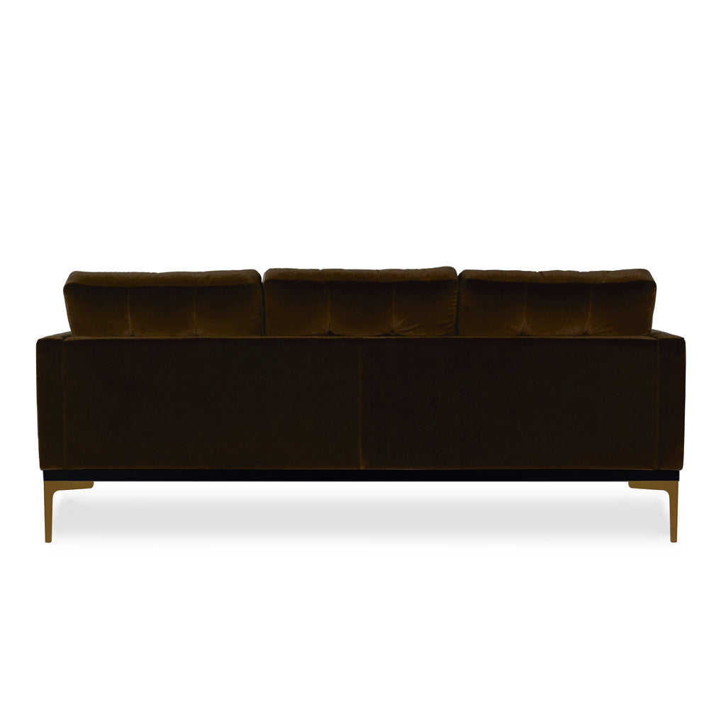 Studio 34 sofa - Chocolate brun - 3 personers - LIVINGOODIES