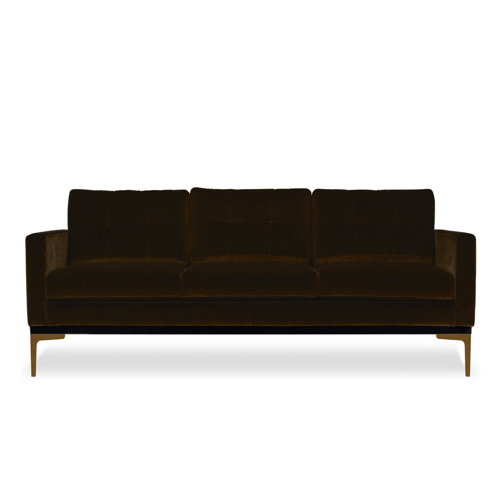Studio 34 sofa - Chocolate brun - 3 personers - LIVINGOODIES