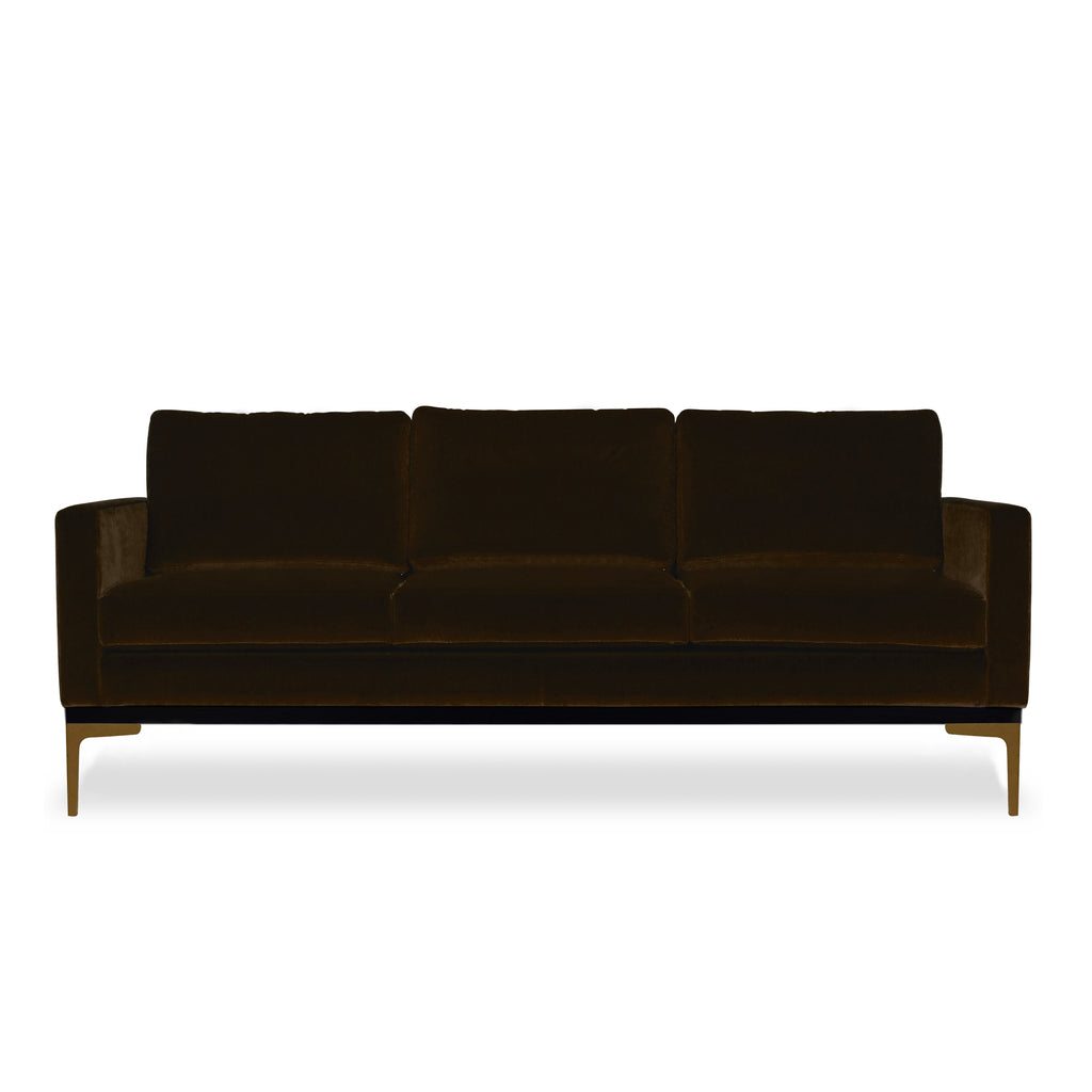 Studio 34 sofa - Chocolate brun - 3 personers - LIVINGOODIES