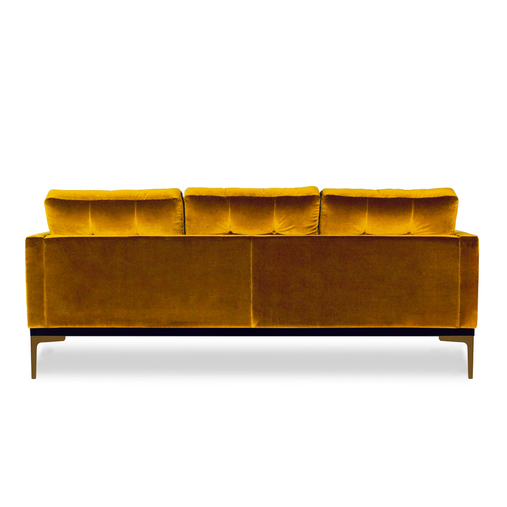 Studio 34 sofa - Honey gul - 3 personers - LIVINGOODIES