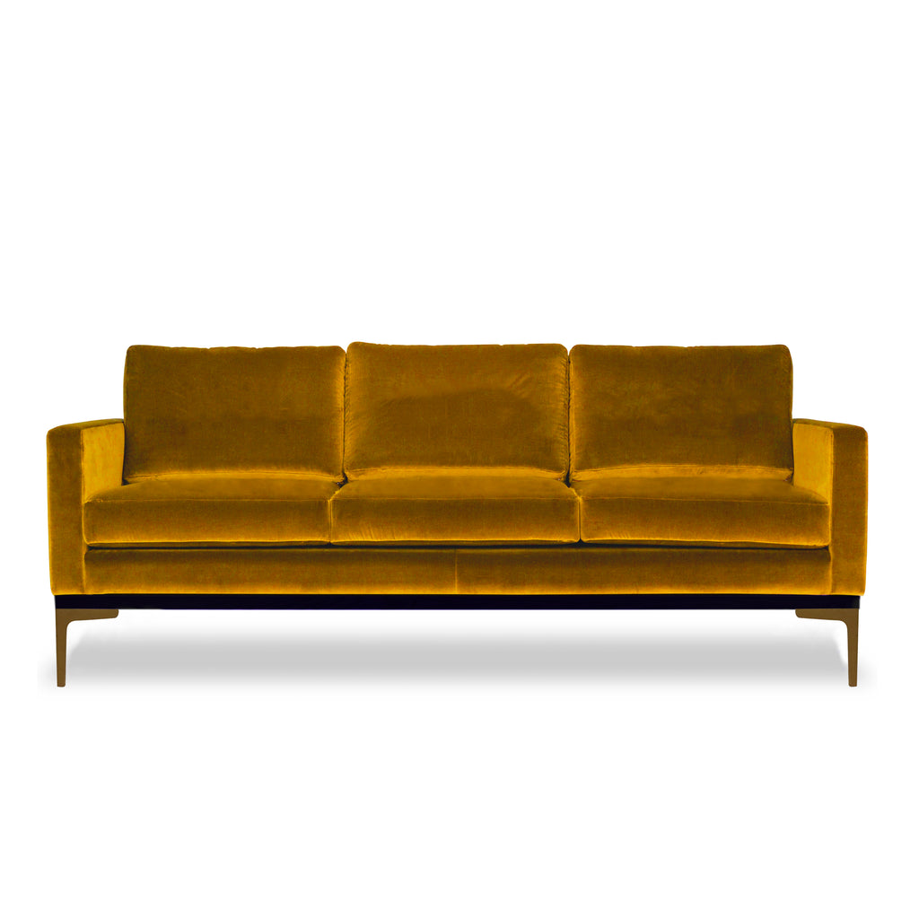 Studio 34 sofa - Honey gul - 3 personers - LIVINGOODIES