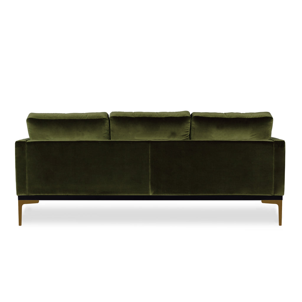 Studio 34 sofa - Olive mørkegrøn - 3 personers - LIVINGOODIES