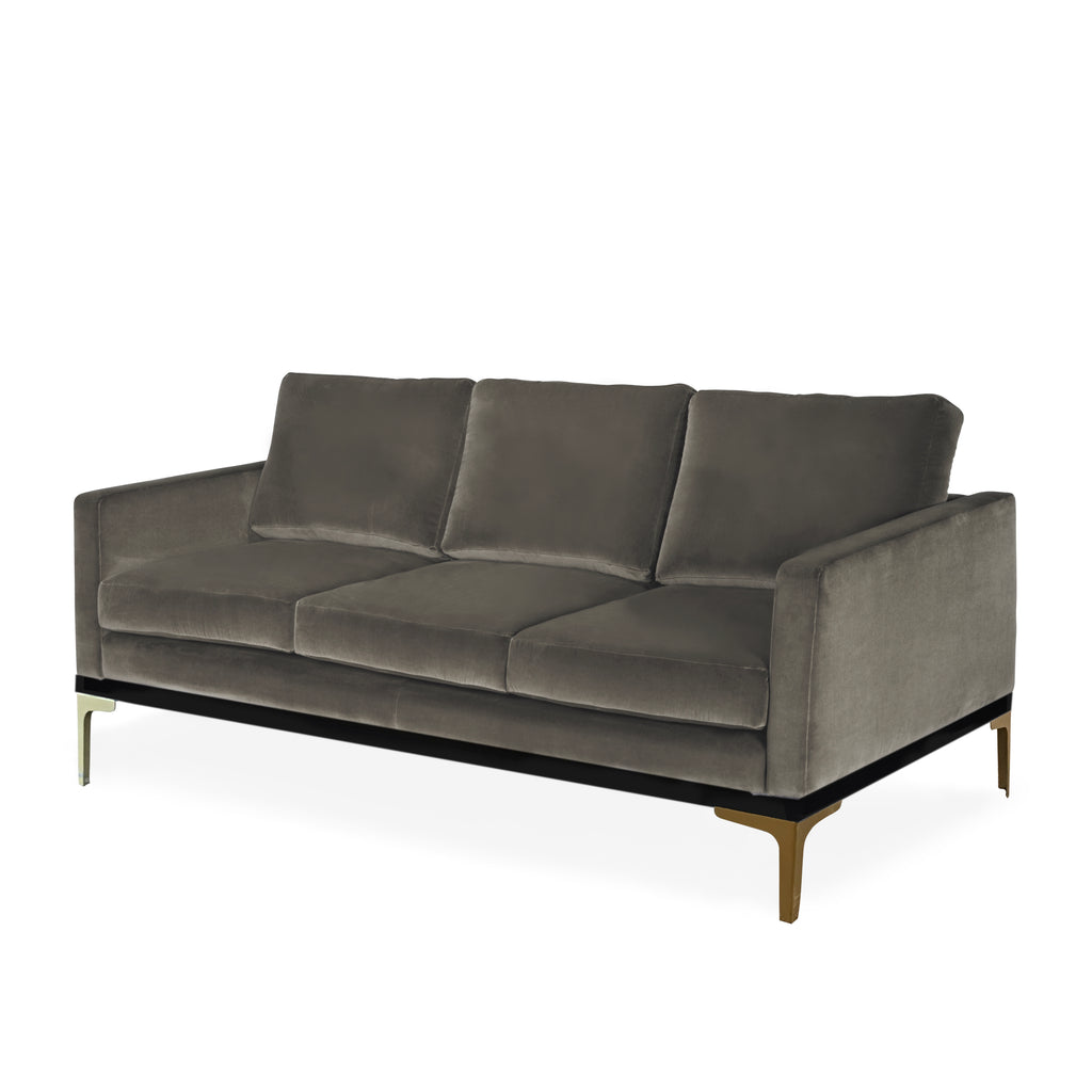 Studio 34 sofa - Taupe grå brun - 3 personers - LIVINGOODIES